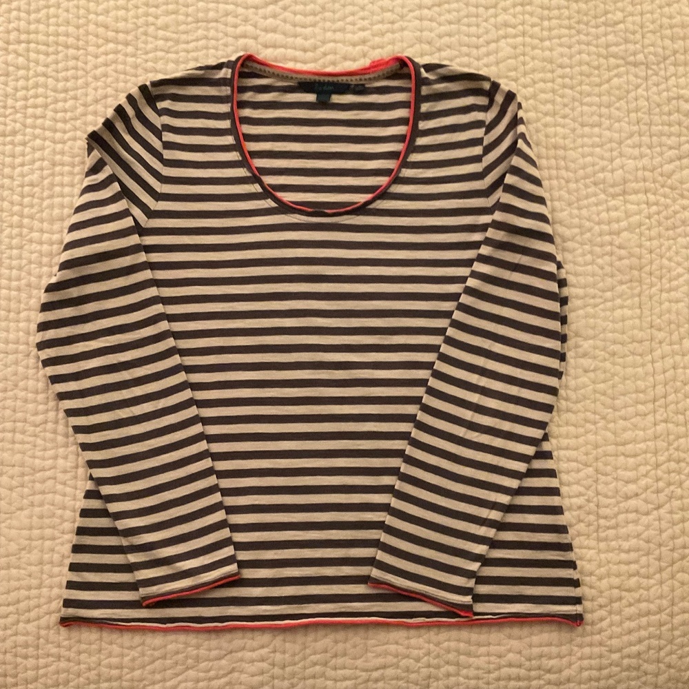 Boden stripe long sleeve top - UK size 16